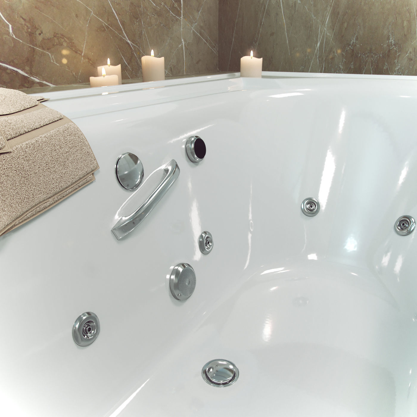 Kohler Bath 3D model_2