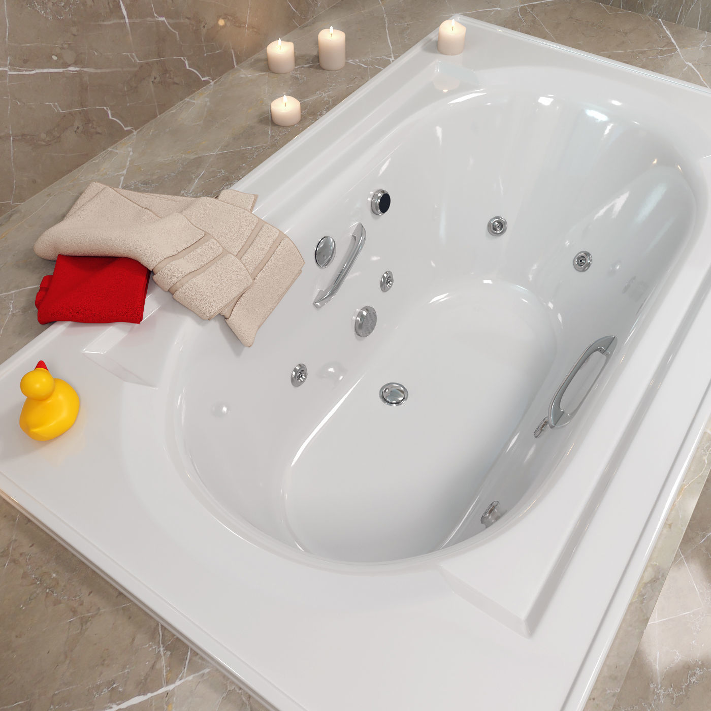 Kohler Bath 3D model_1