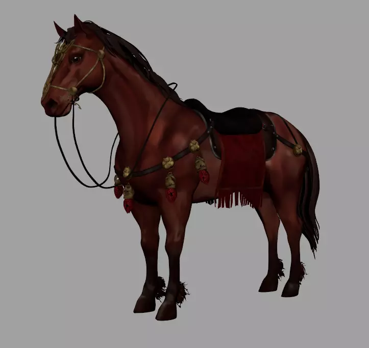 RedWarHorse 3D model_0
