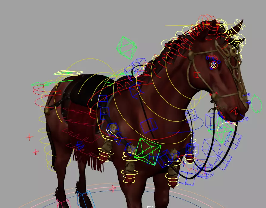 RedWarHorse 3D model_6