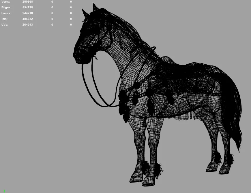 RedWarHorse 3D model_8