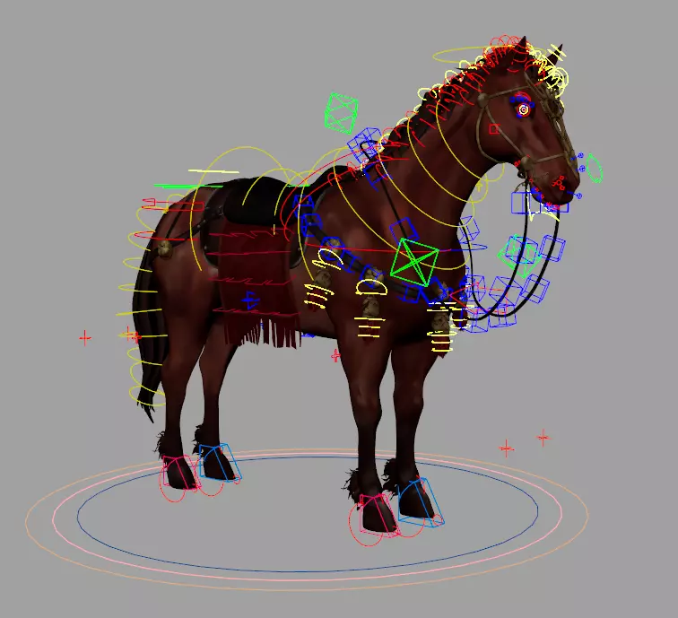 RedWarHorse 3D model_5