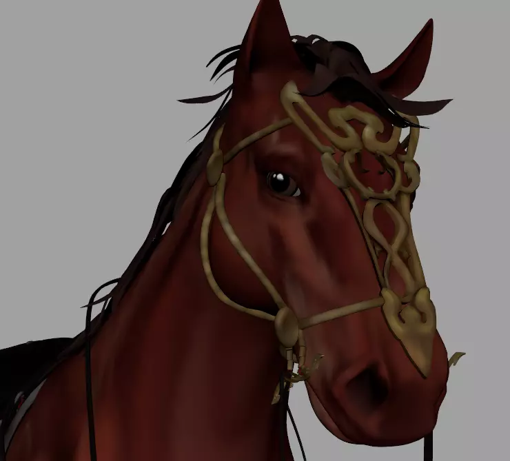 RedWarHorse 3D model_4