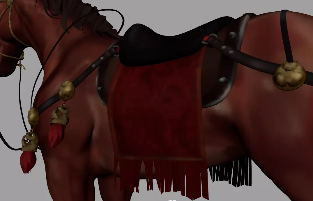 RedWarHorse 3D model_2
