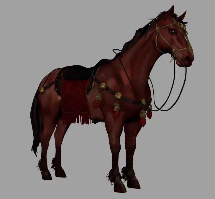 RedWarHorse 3D model_3