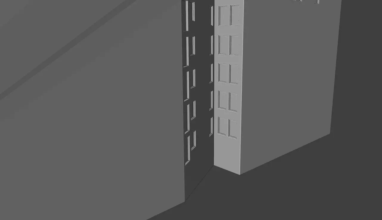 111 John Street NYC Art Deco Skyscraper High Detail  3D print model_18