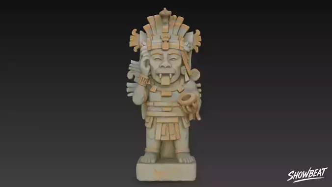 Tlaloc Statue