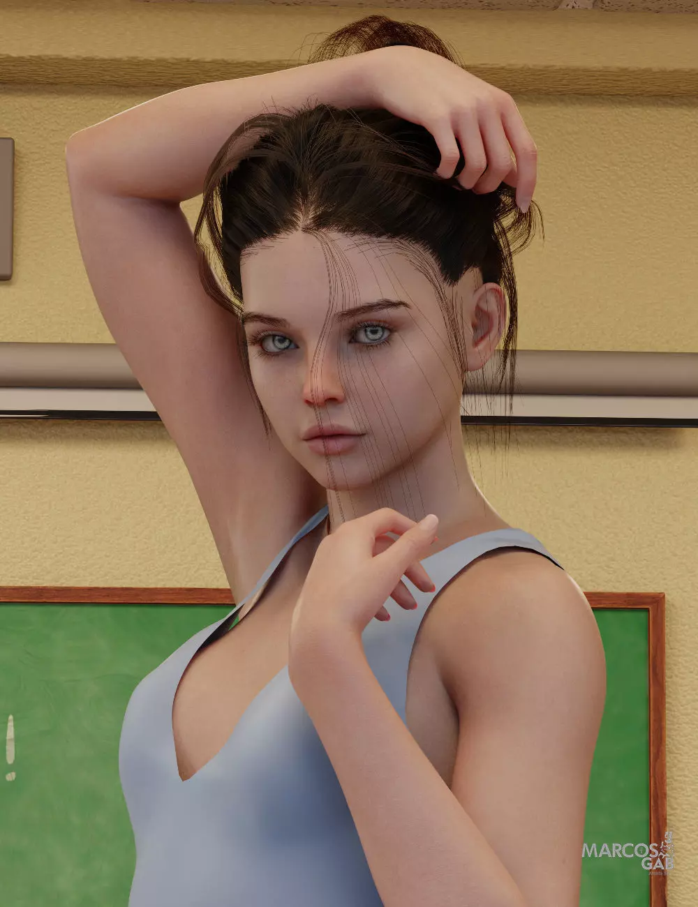 MGAB Wanessa for Genesis 8 Female 3D model_2