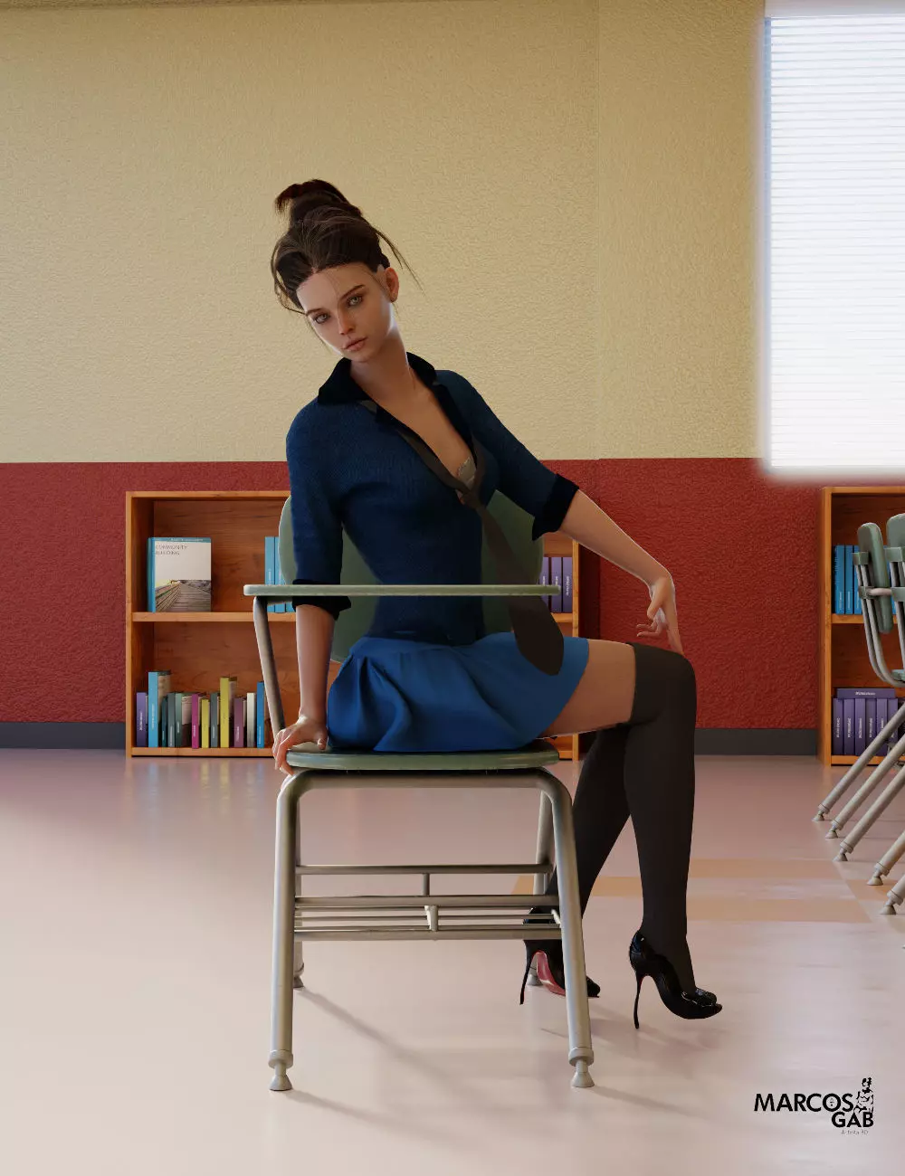 MGAB Wanessa for Genesis 8 Female 3D model_4