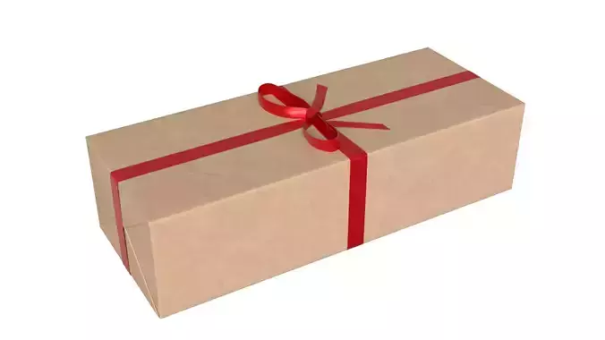 Wrapped Gift Box PBR 08
