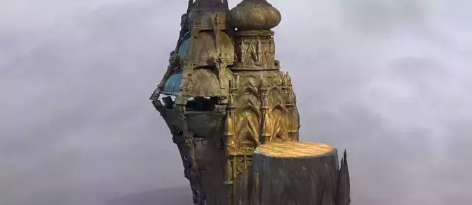 Desert Realms Temple exterior