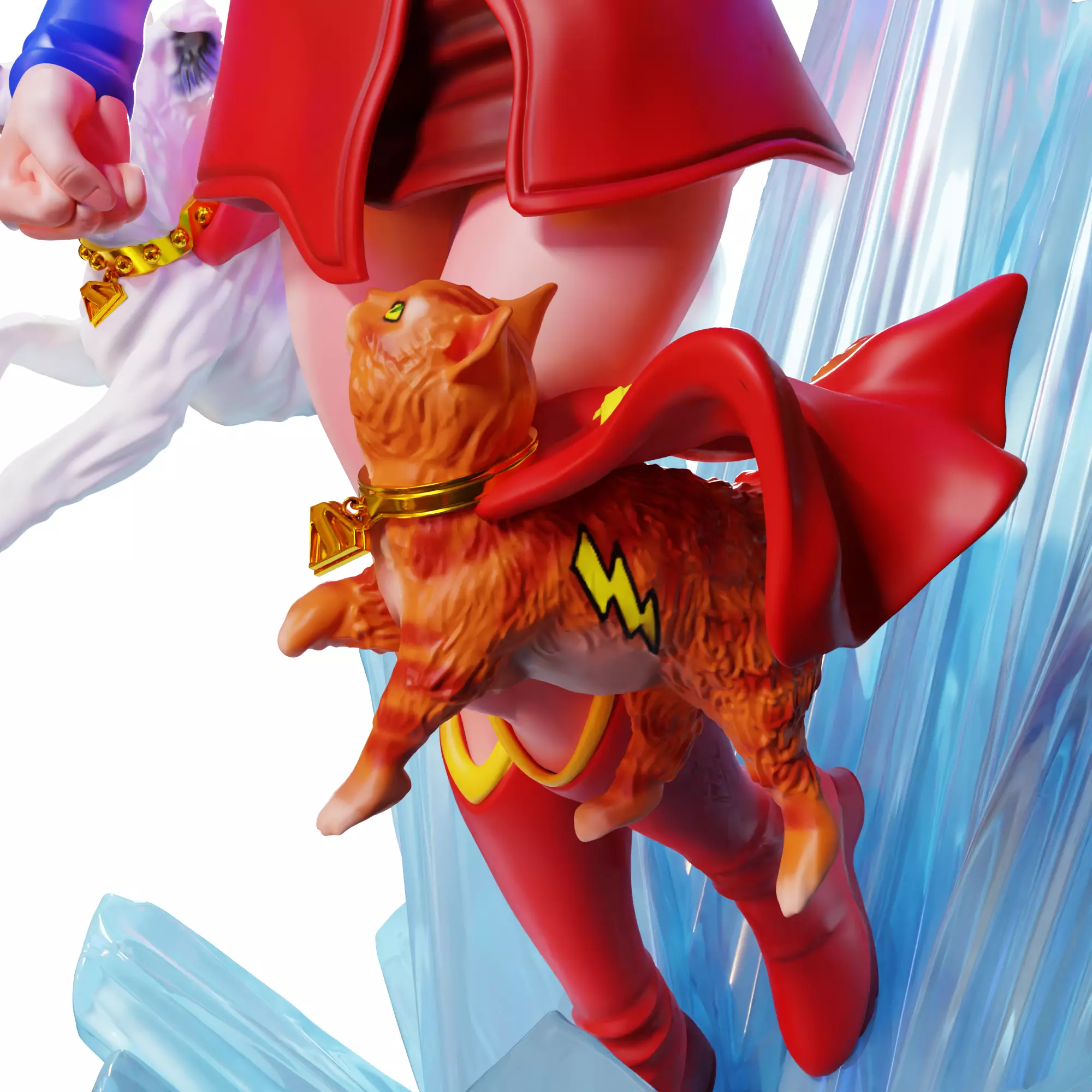 Supergirl 3D print model_5