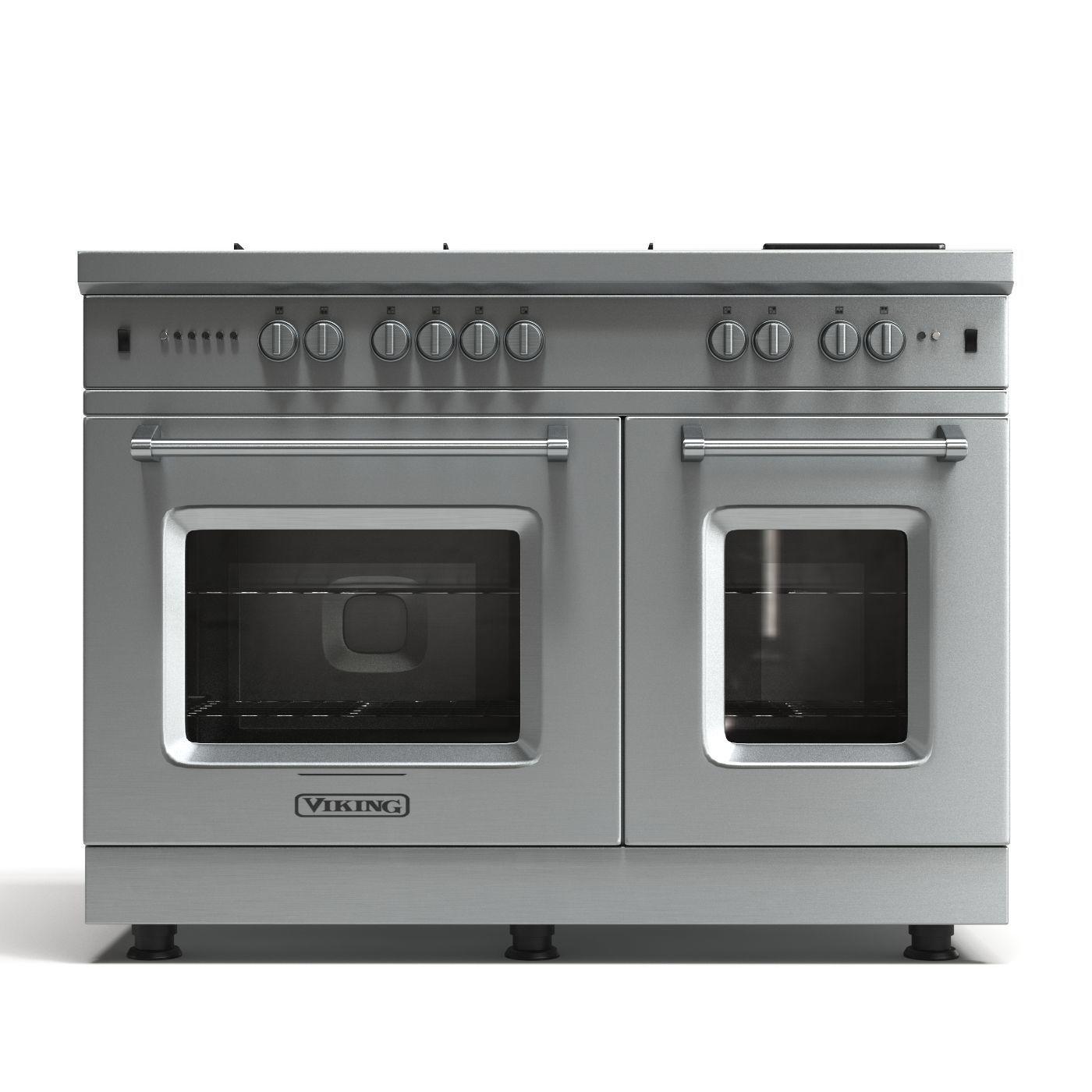 Gas range cooker 3D model_10