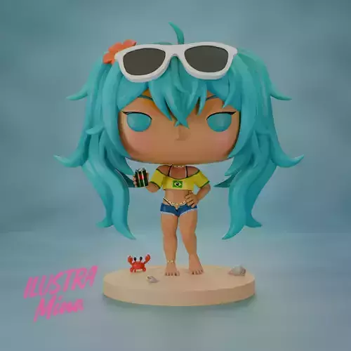 BRAZILIAN MIKU FUNKO POP CUSTOM