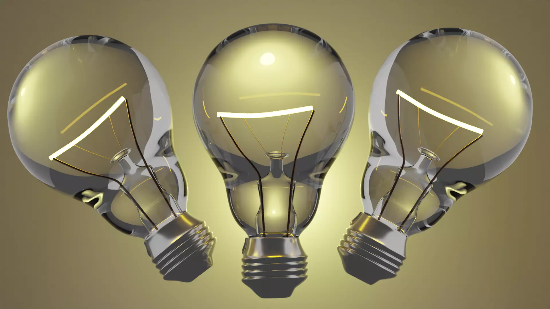 Realistic LightBulb Free 3D model_4