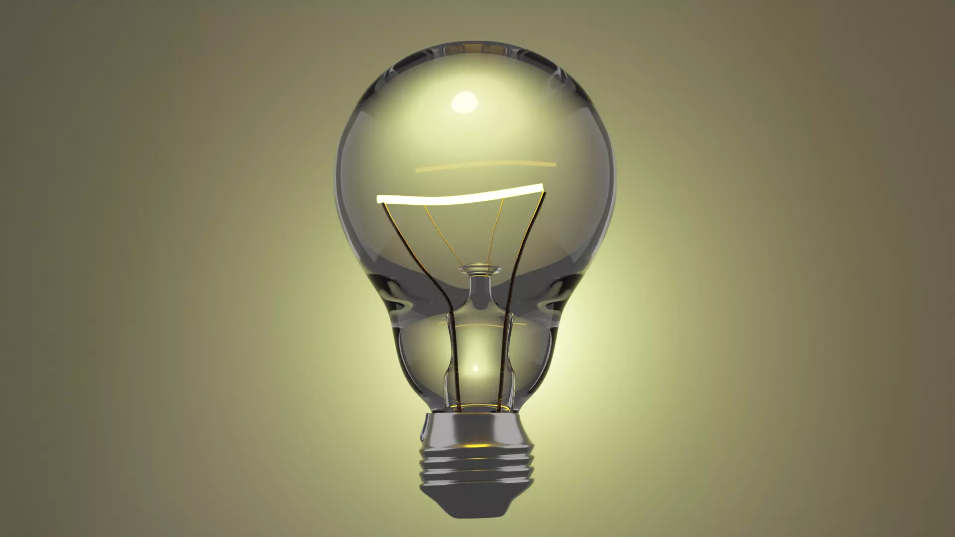 Realistic LightBulb Free 3D model_3