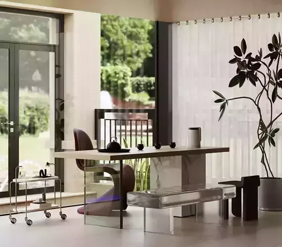 Living room tea room