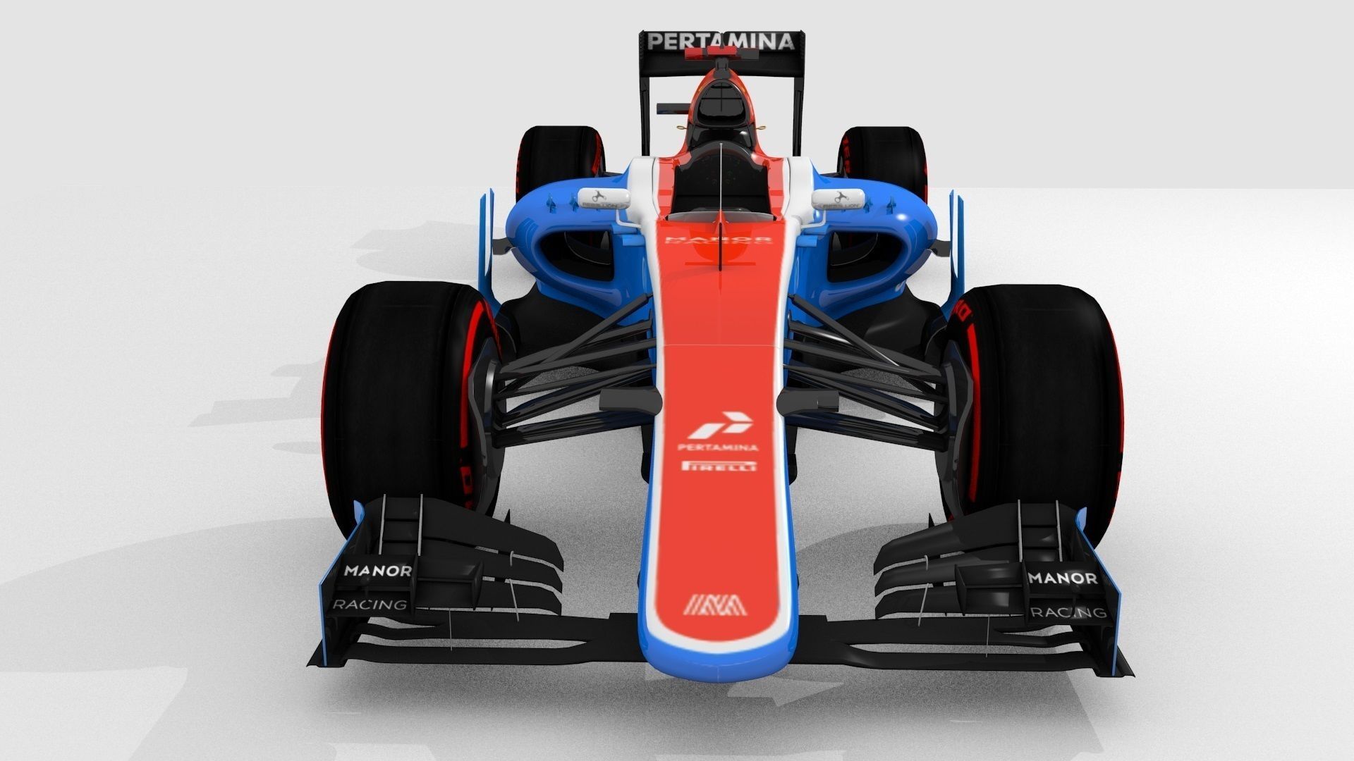 3D model of 2016 Manor Racing MRT05 3D model_1