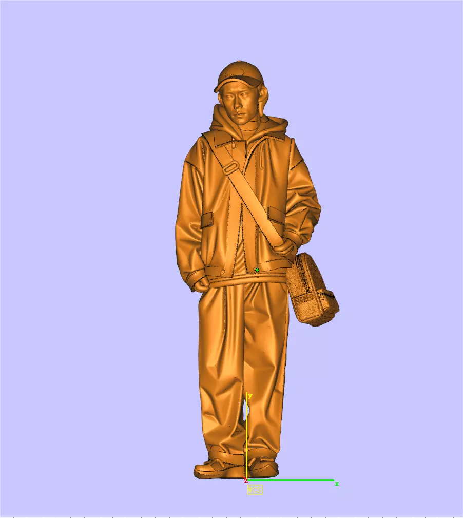 Backpack Boy 3D print model