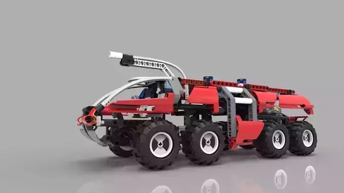 Lego Technic 8454 3D model