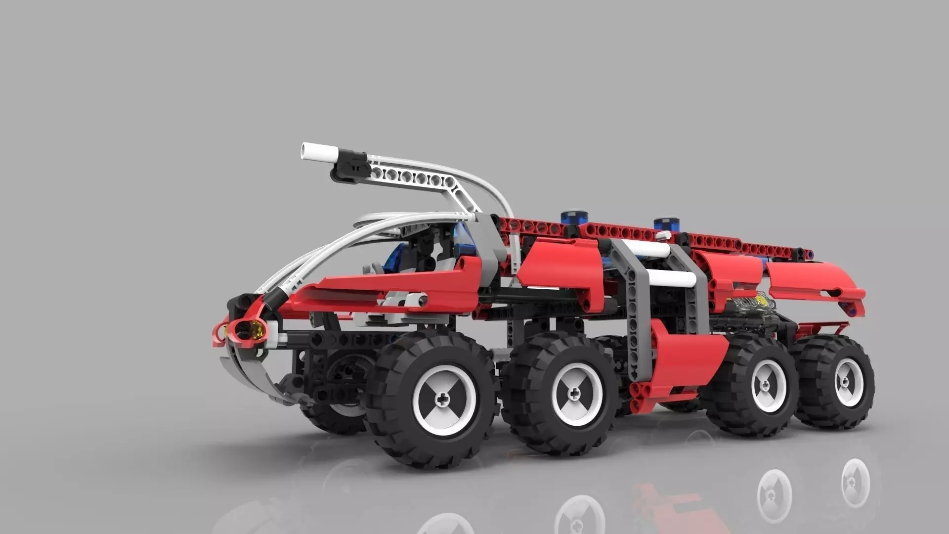 Lego Technic 8454 3D model_0
