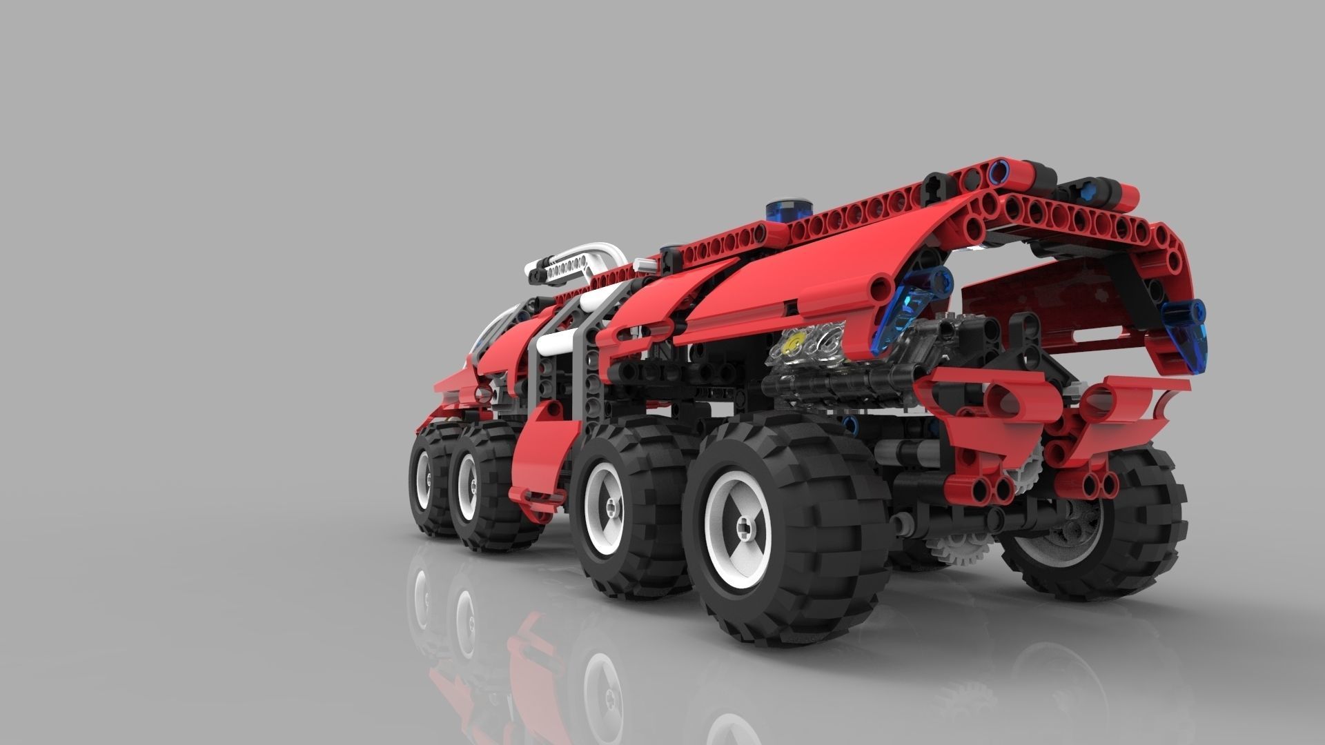 Lego Technic 8454 3D model_3