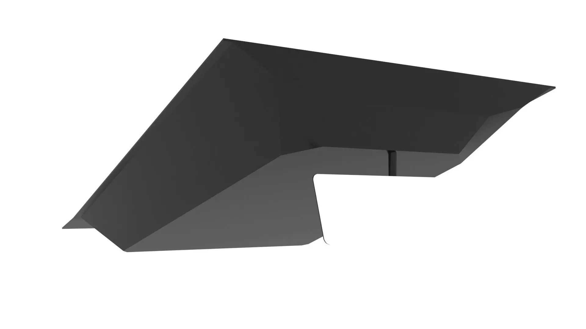 Car Front Mirror 3D model_12