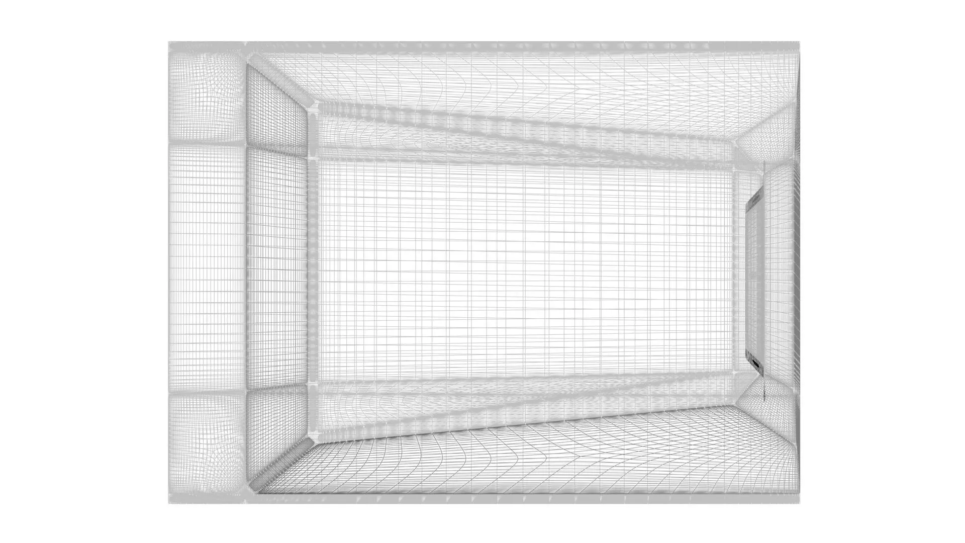 Car Front Mirror 3D model_27