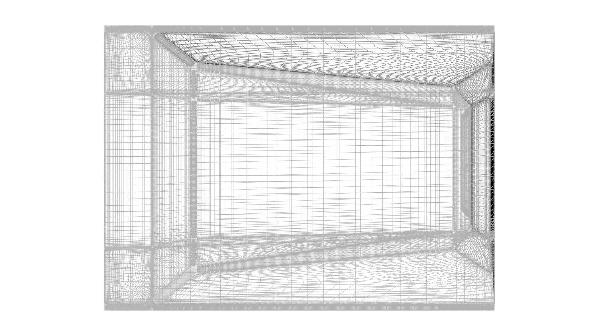 Car Front Mirror 3D model_24