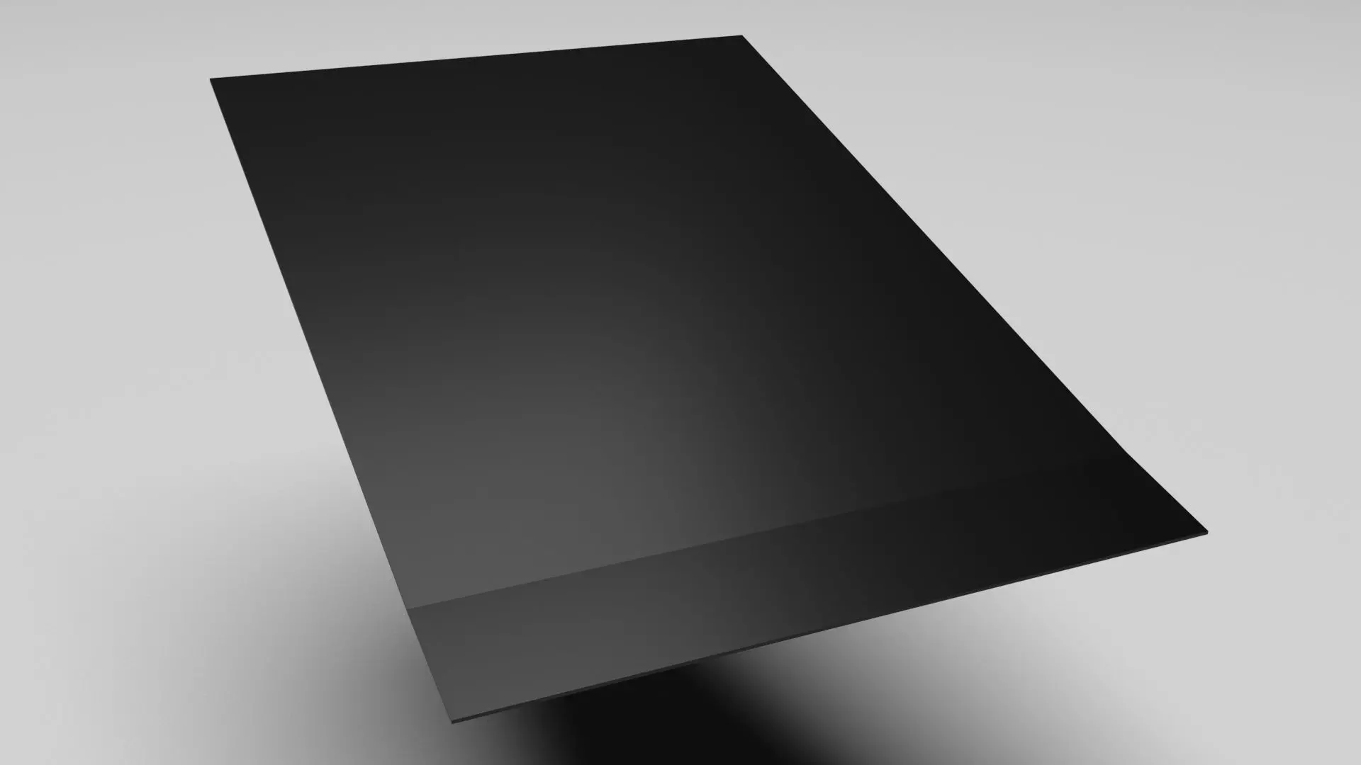 Car Front Mirror 3D model_2