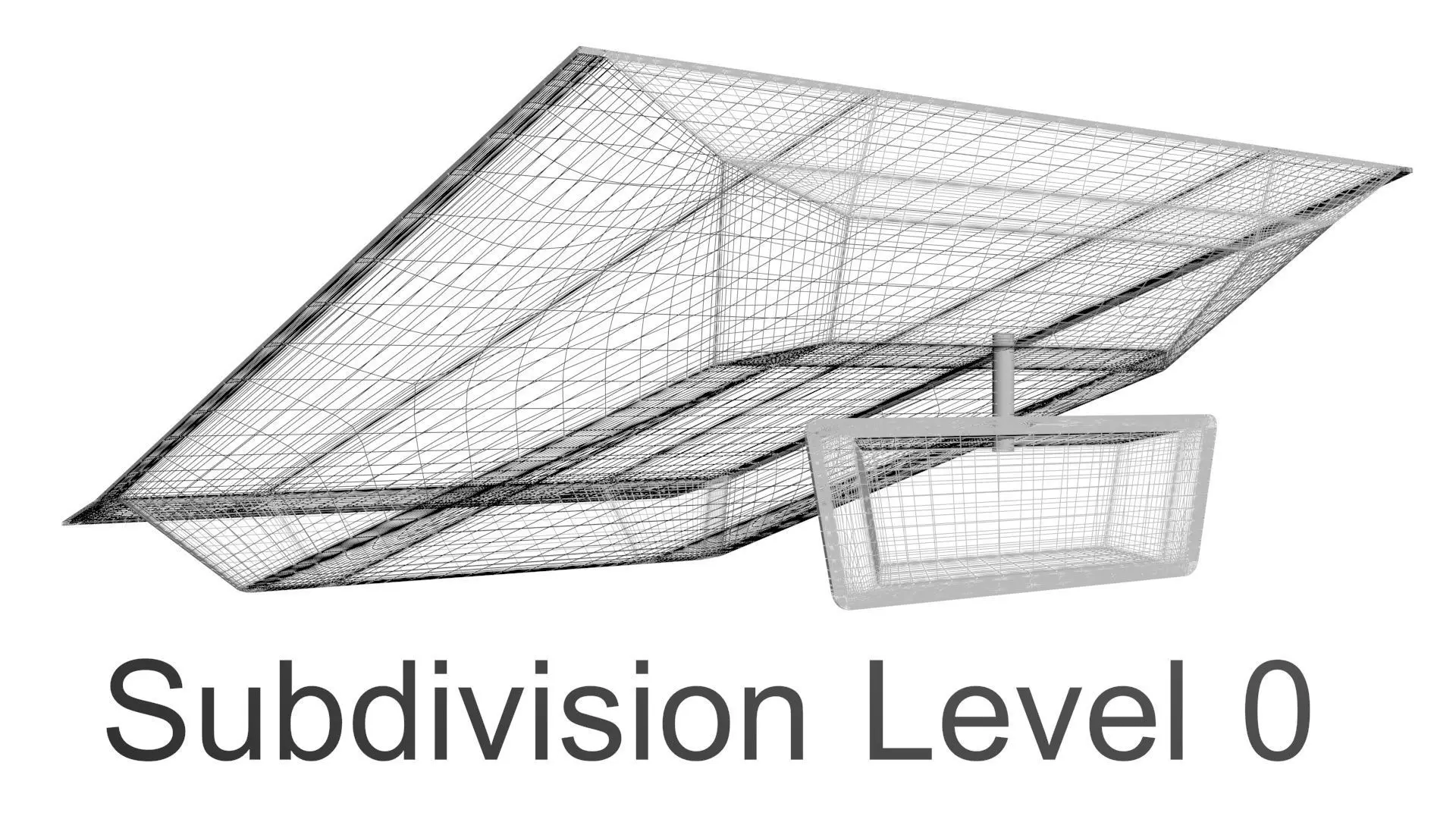 Car Front Mirror 3D model_31