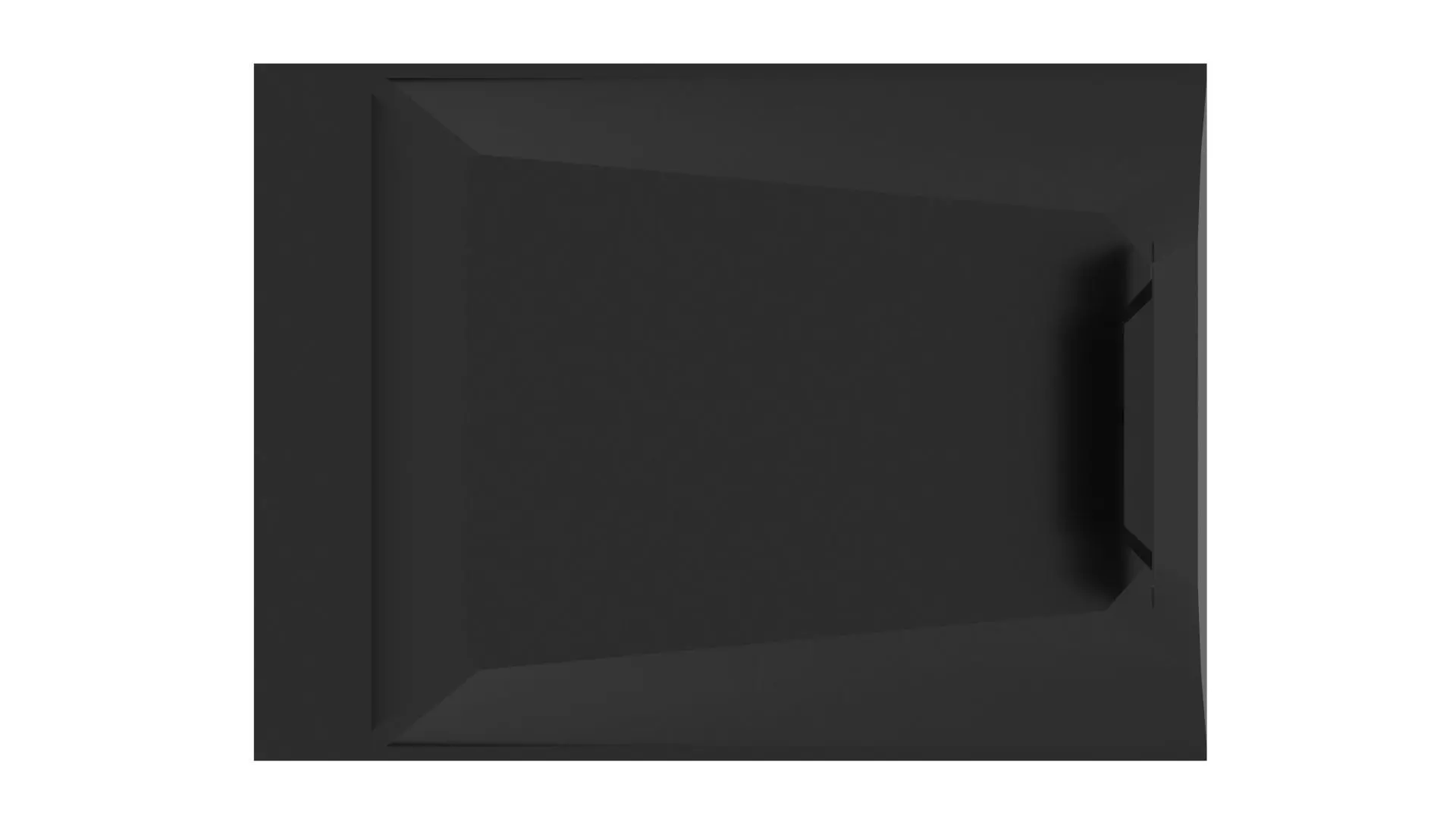 Car Front Mirror 3D model_16