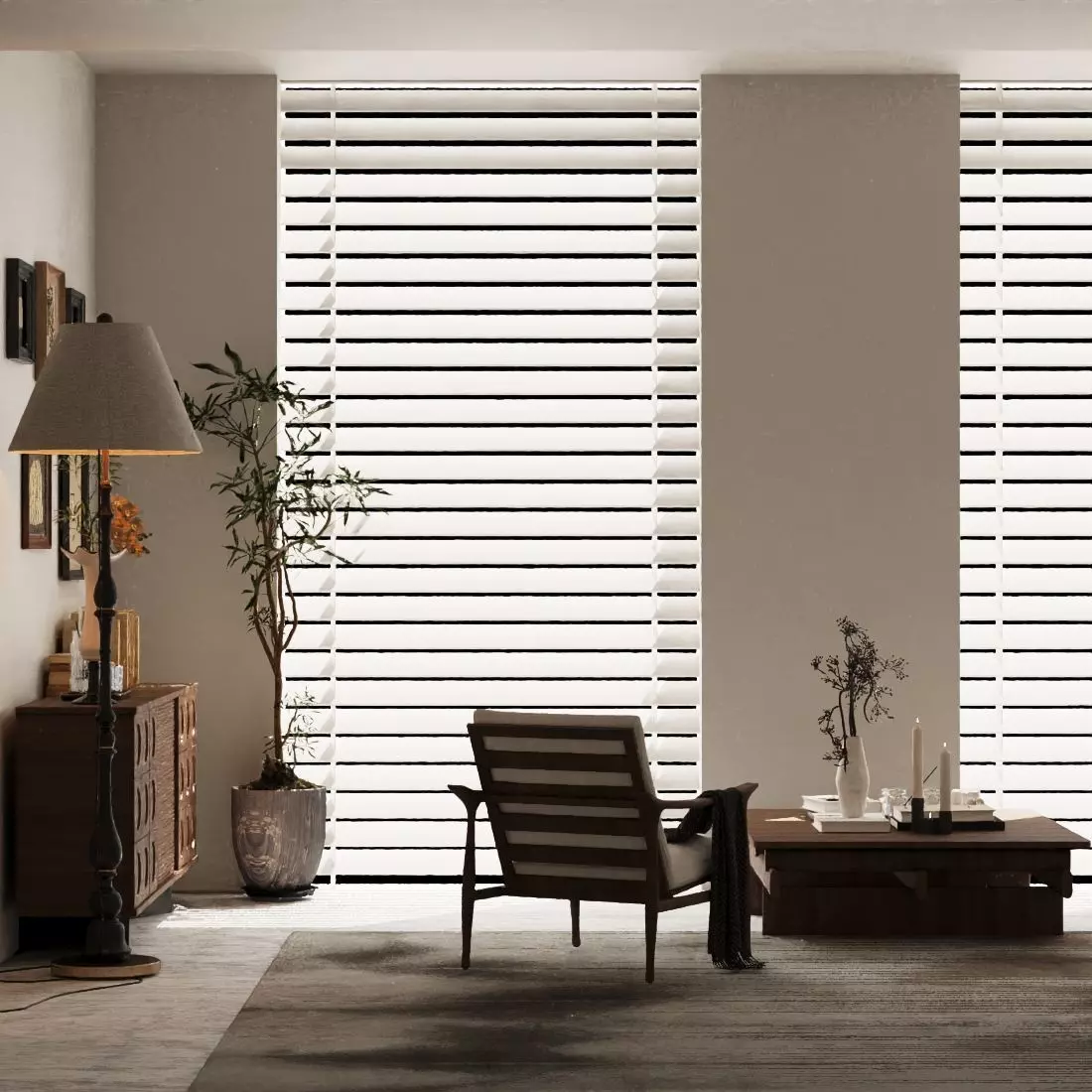 Retro style decorative cabinet 3D model_4