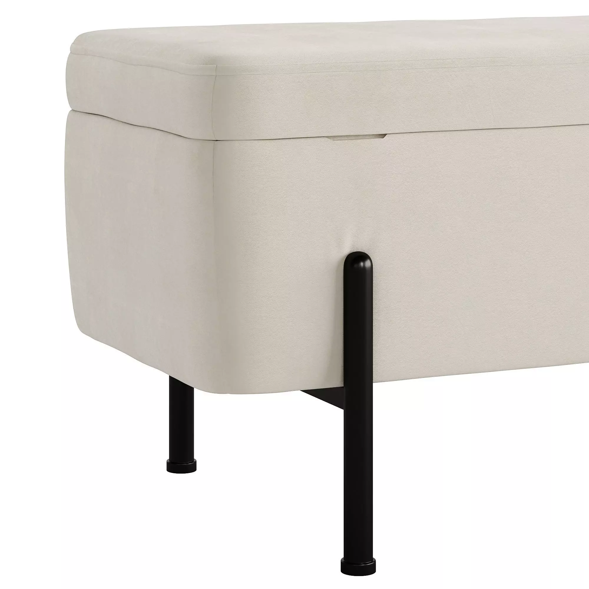 Boleyn Bench 3D model_6