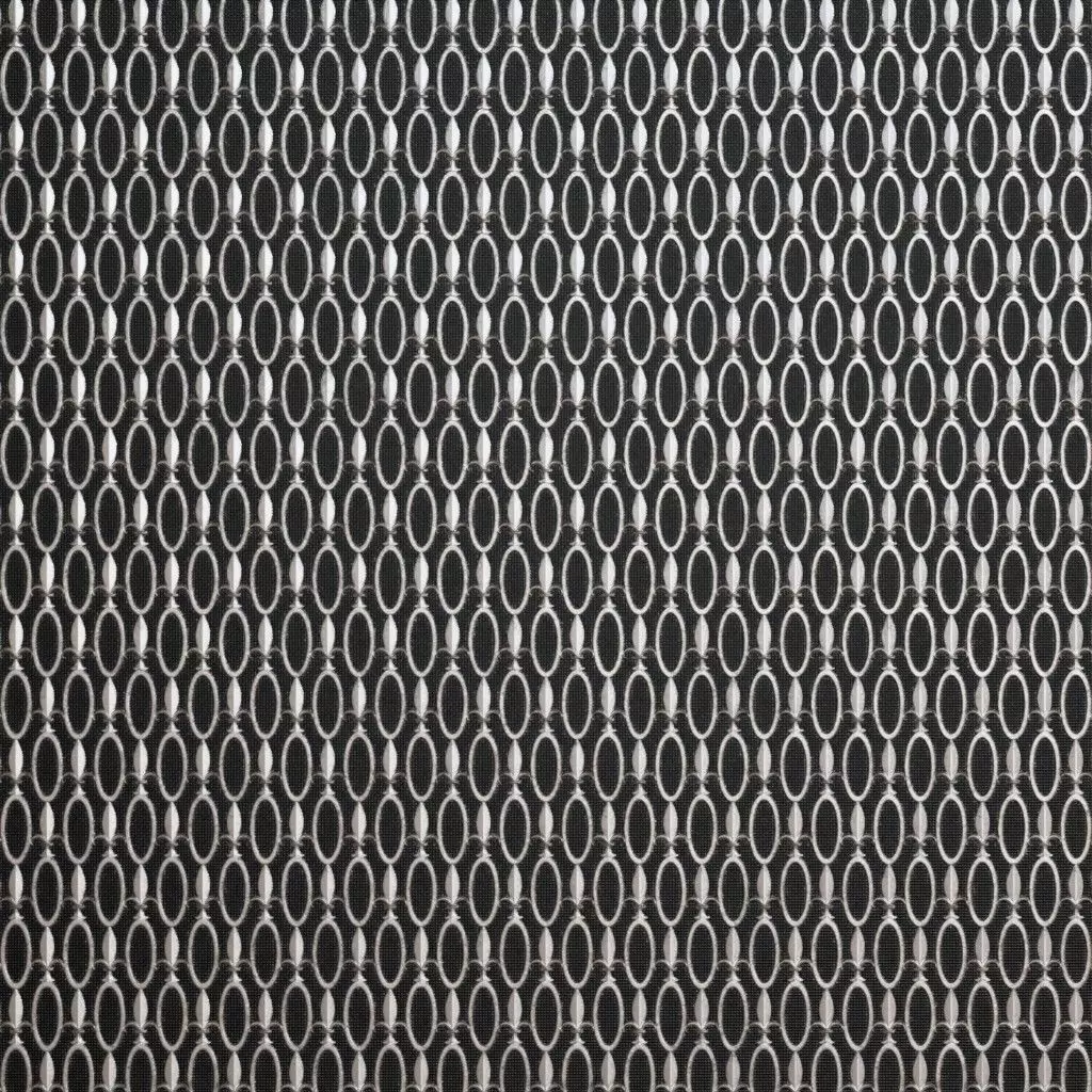 Silver Oval Chain Metal Grill Transparent PBR Seamless Texture_2