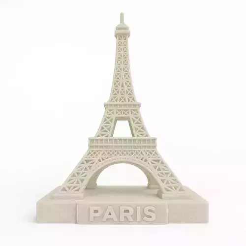 Mini Eiffel Tower Paris Souvenir  3D Printable Decorative Model