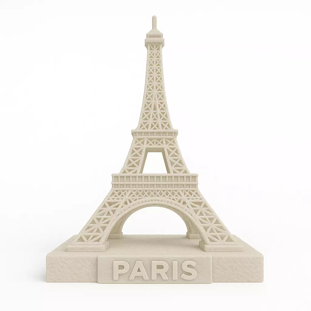Mini Eiffel Tower Paris Souvenir 3D Printable Decorative Model 3D print model_0