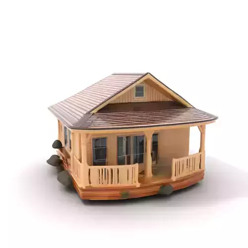 Charming Cottage model pack Low-poly 3D model Charming Cottage model pack Low-poly 3D model