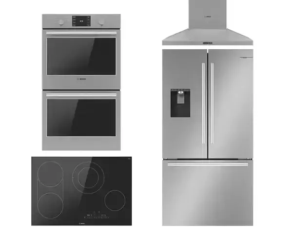 BOSCH kitchen appliance collection 3D model