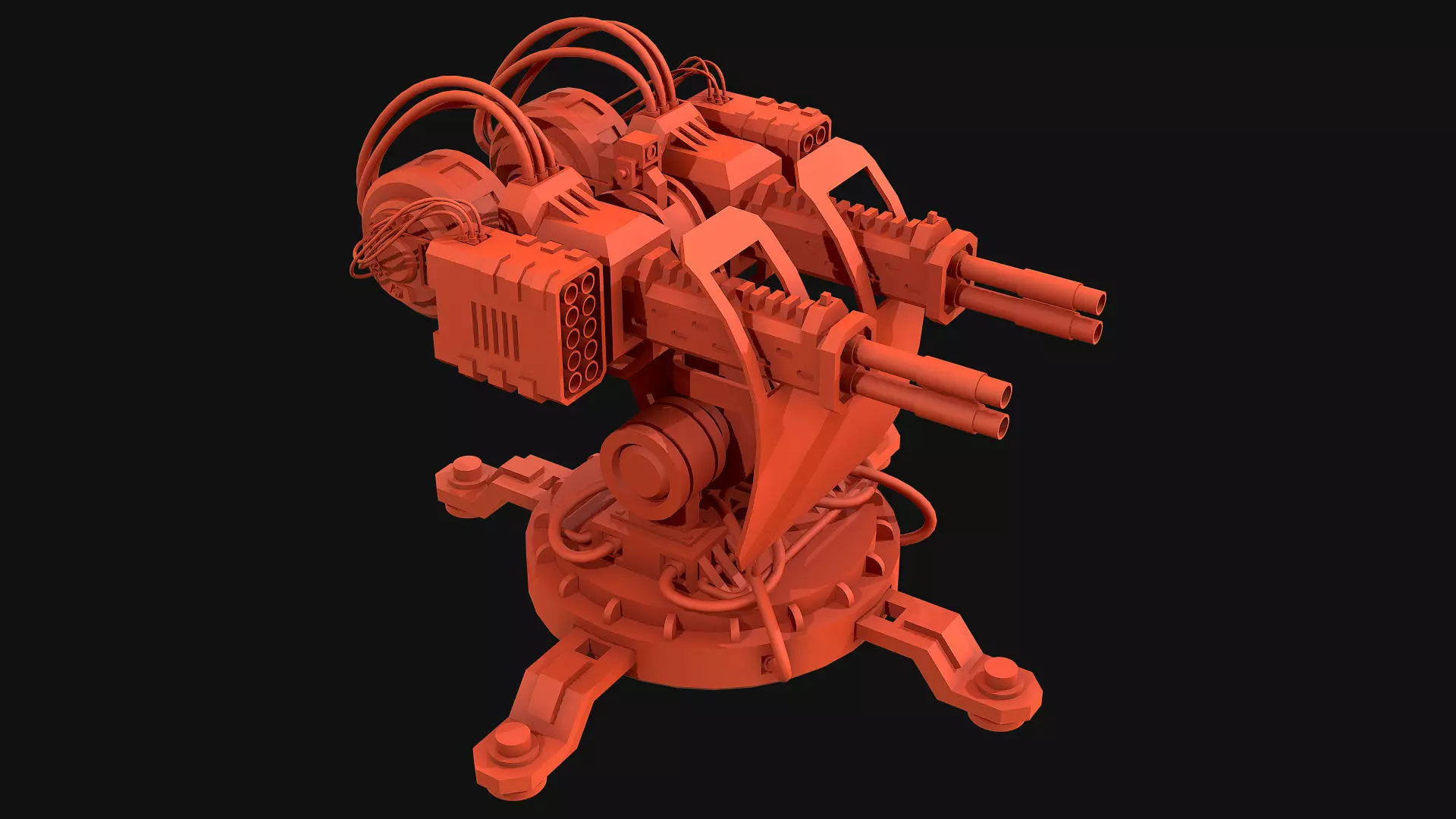 Turret Concept-2-Desert 3D model_21