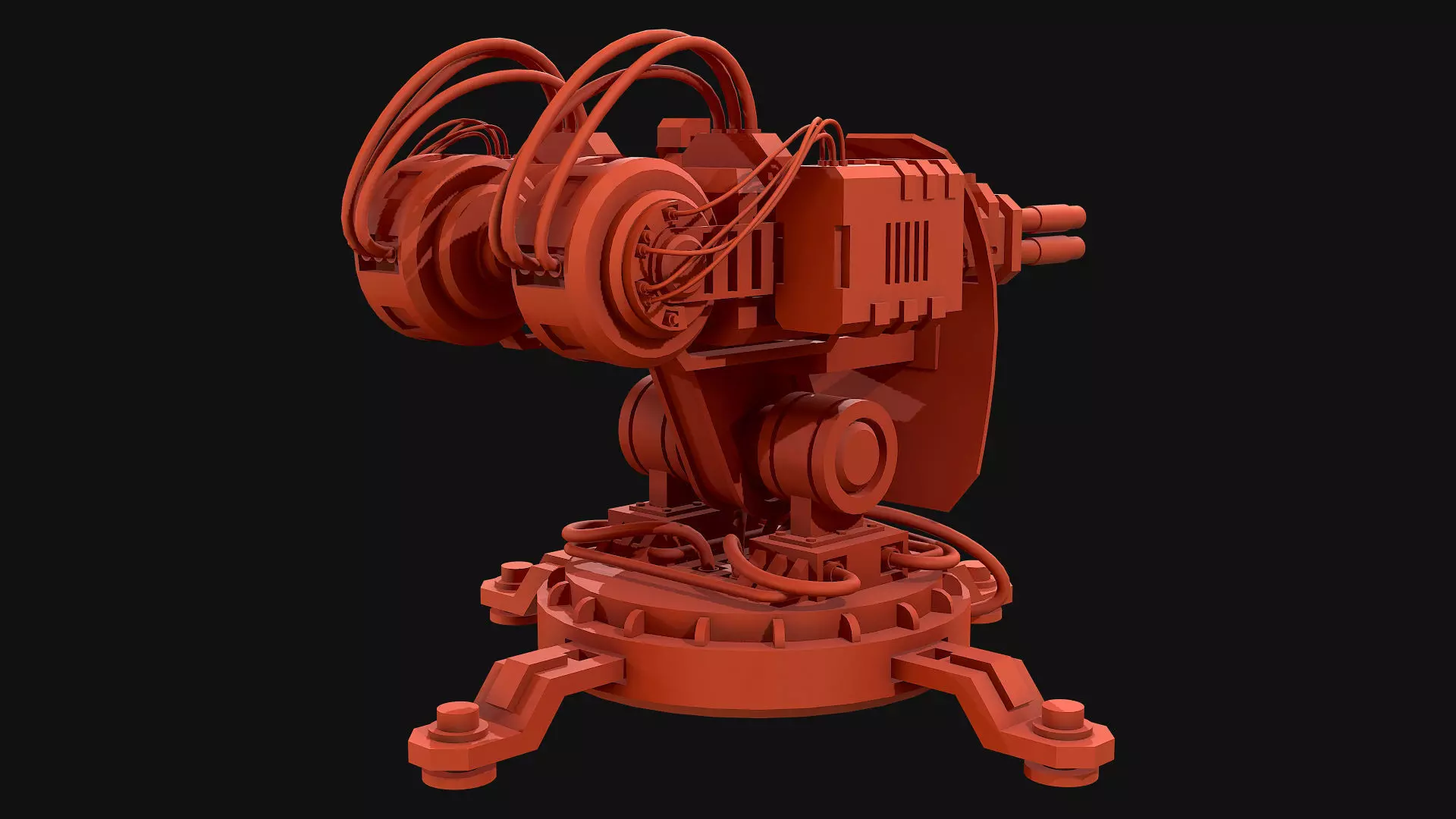 Turret Concept-2-Desert 3D model_19