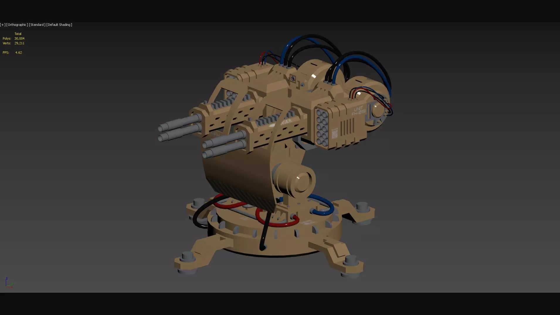 Turret Concept-2-Desert 3D model_26