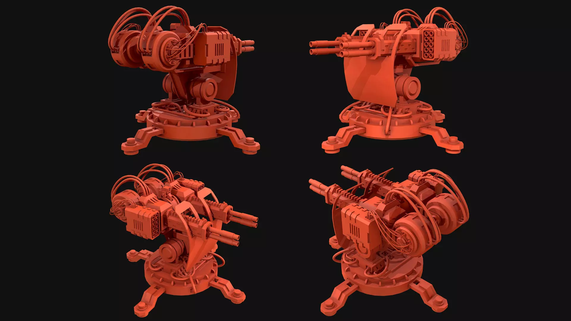 Turret Concept-2-Desert 3D model_23