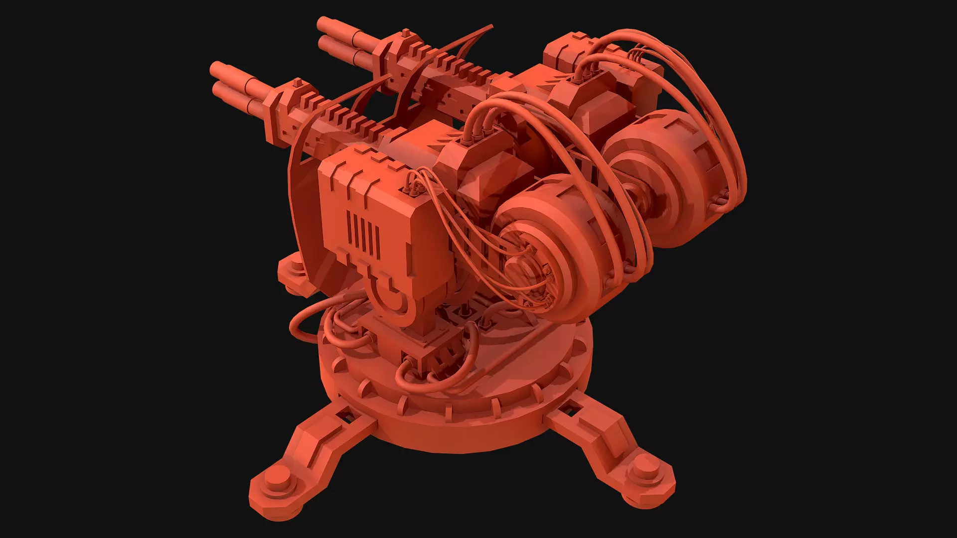 Turret Concept-2-Desert 3D model_22