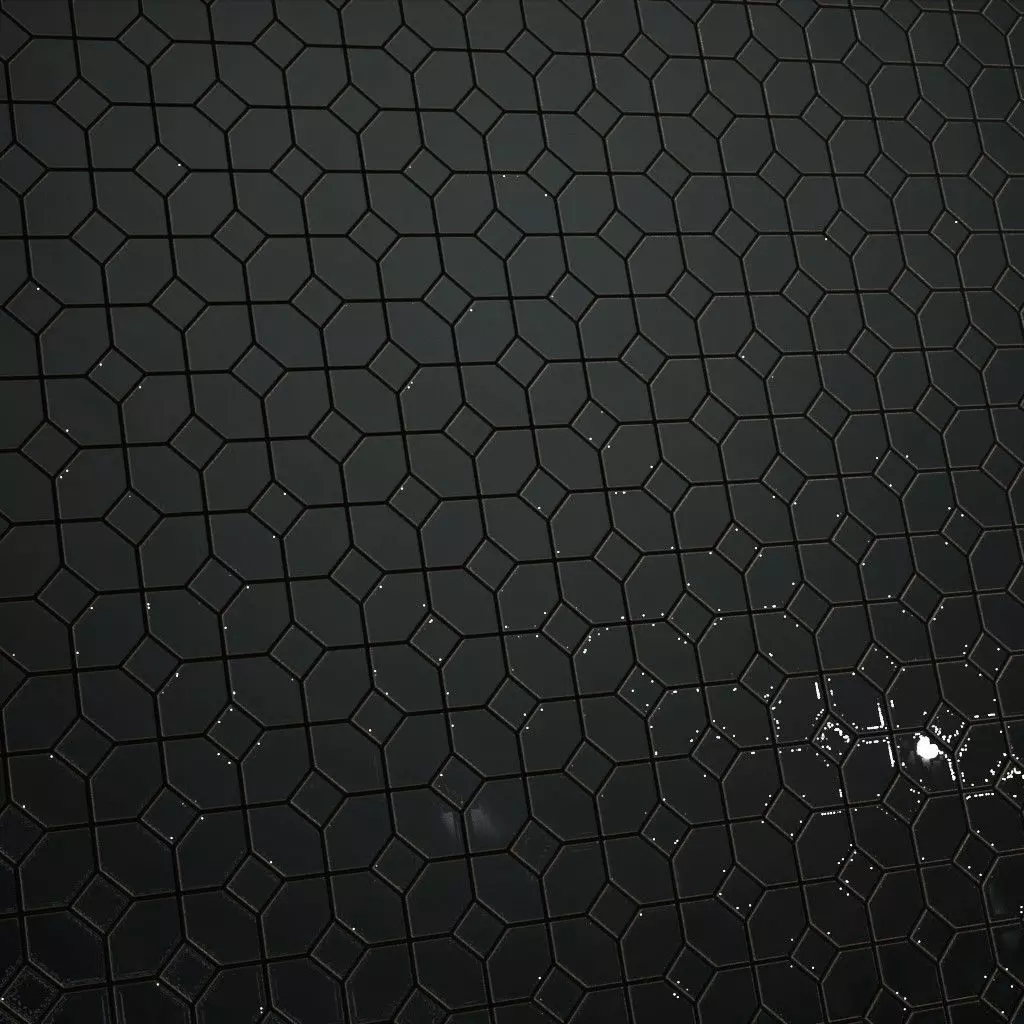 Glass Window Transparent PBR Seamless Texture_3