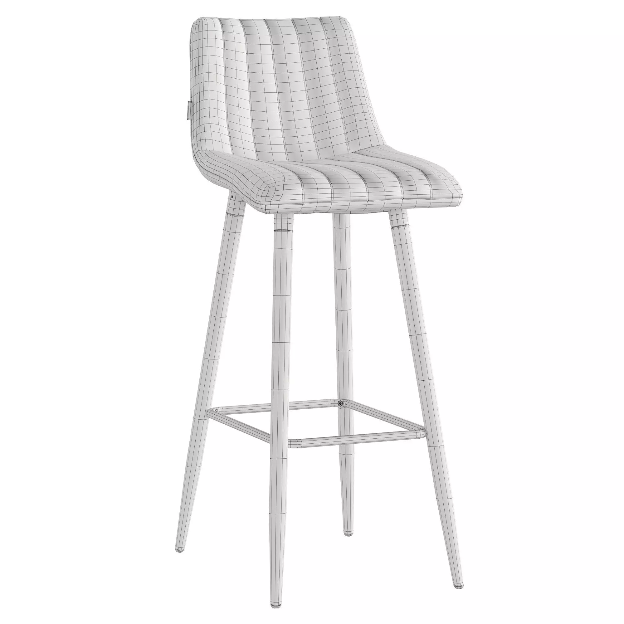 Bristol Derry G108-72 bar table and chair 3D model_6