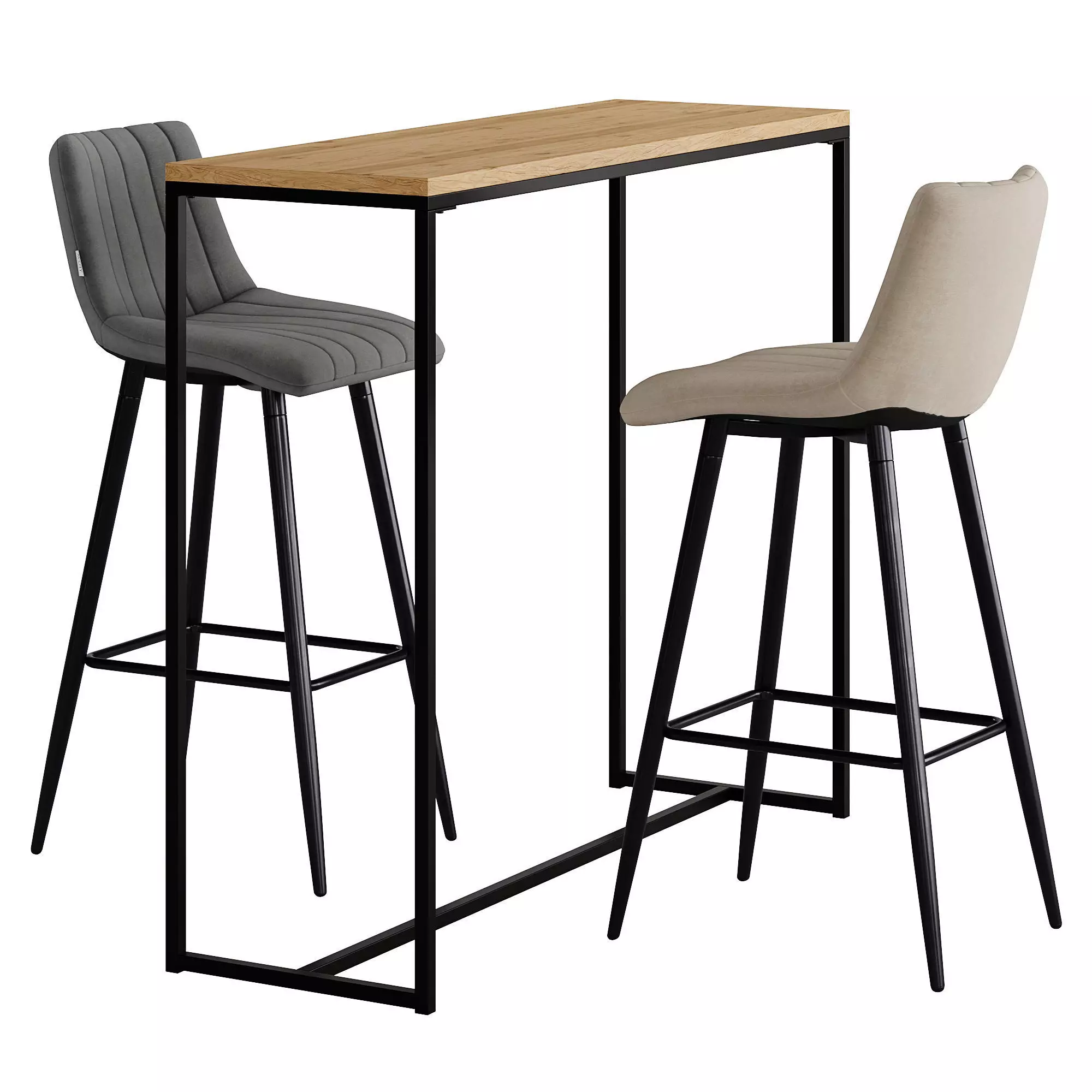 Bristol Derry G108-72 bar table and chair 3D model_5