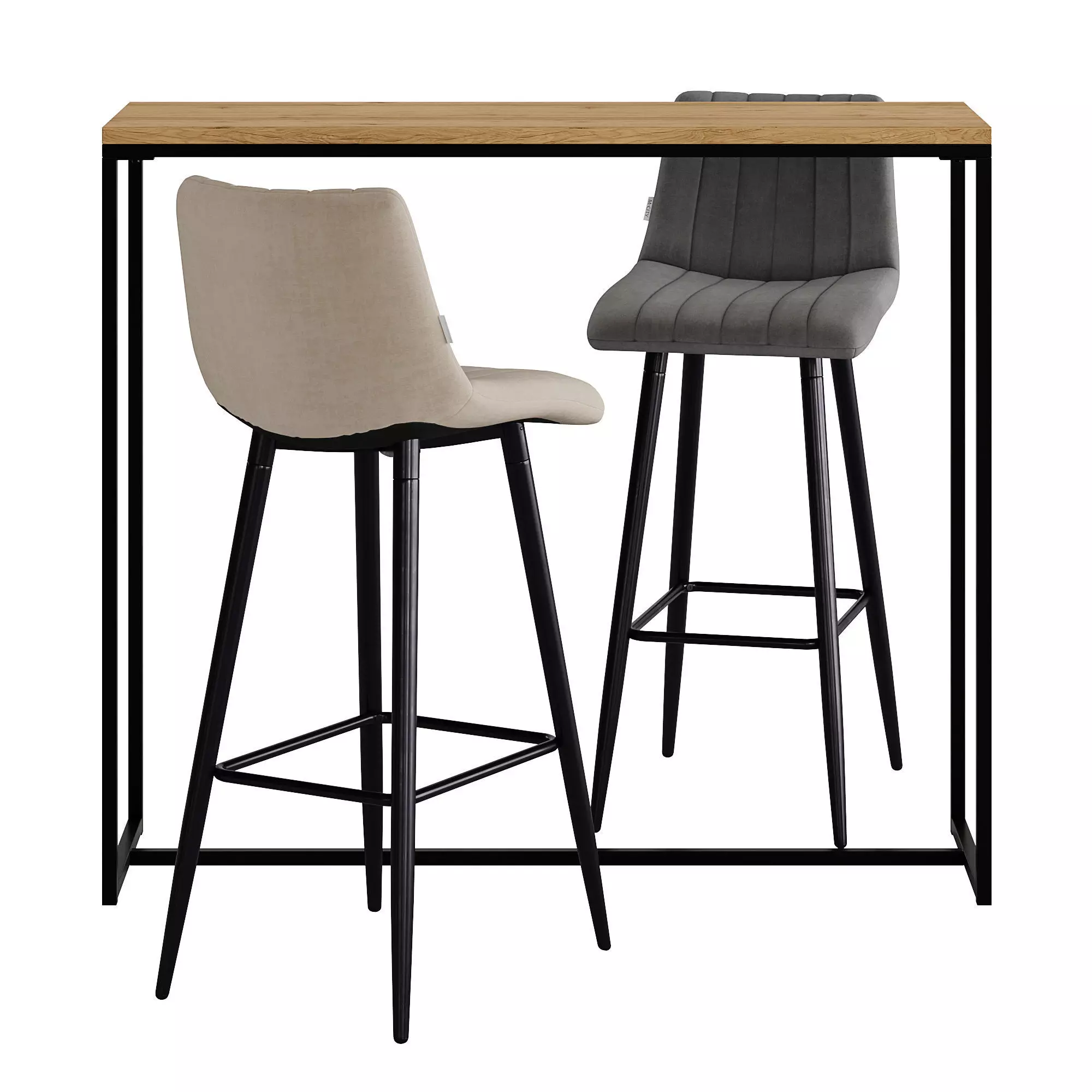 Bristol Derry G108-72 bar table and chair 3D model_1