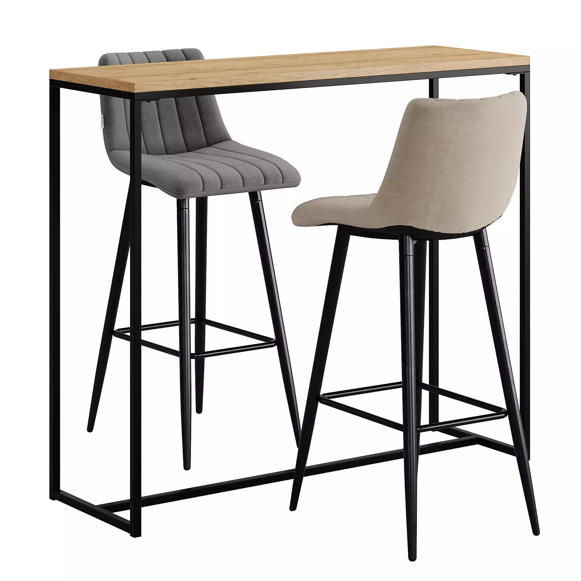 Bristol Derry G108-72 bar table and chair 3D model_2
