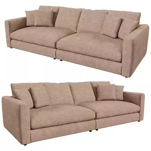 Sofa 3 seater Sense nature soft